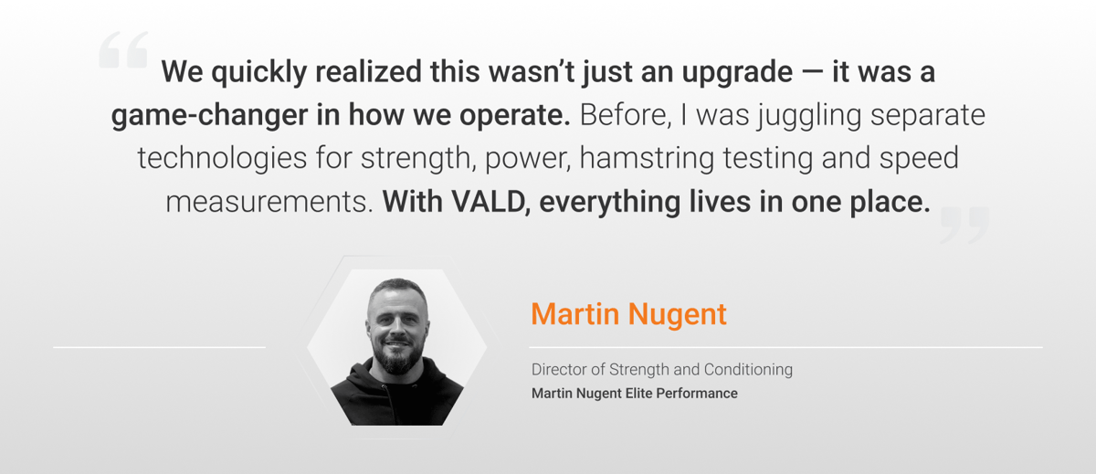 Martin Nugent Testimonial